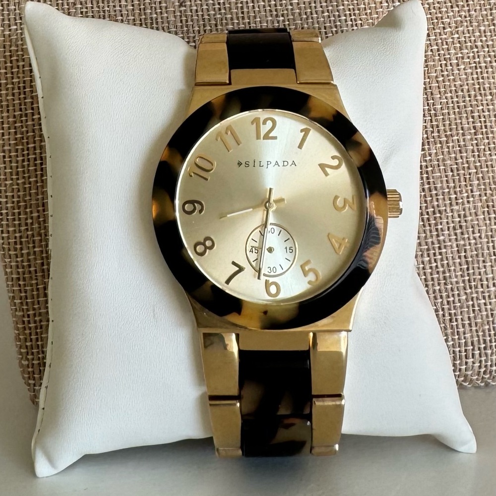 Silpada Timeless Tortoise Watch